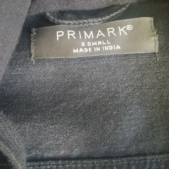 Womens/Mens XS Black hooded jacket - Picture 4 of 6